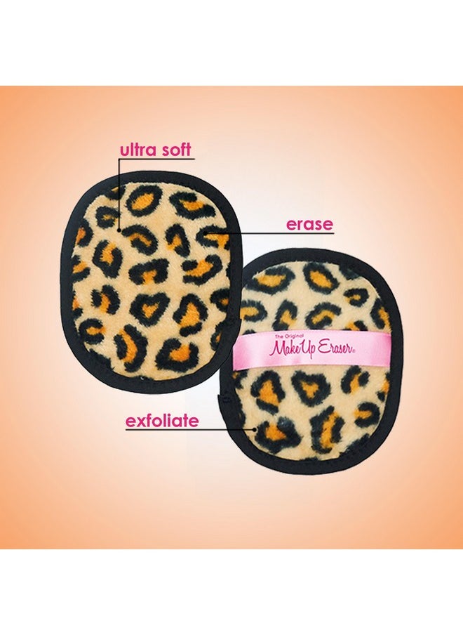 The Original MakeUp Eraser, 7-Day Set, Erase All Makeup With Just Water, Including Waterproof Mascara, Eyeliner, Foundation, Lipstick, Sunscreen, and More! Leopard, 7ct.