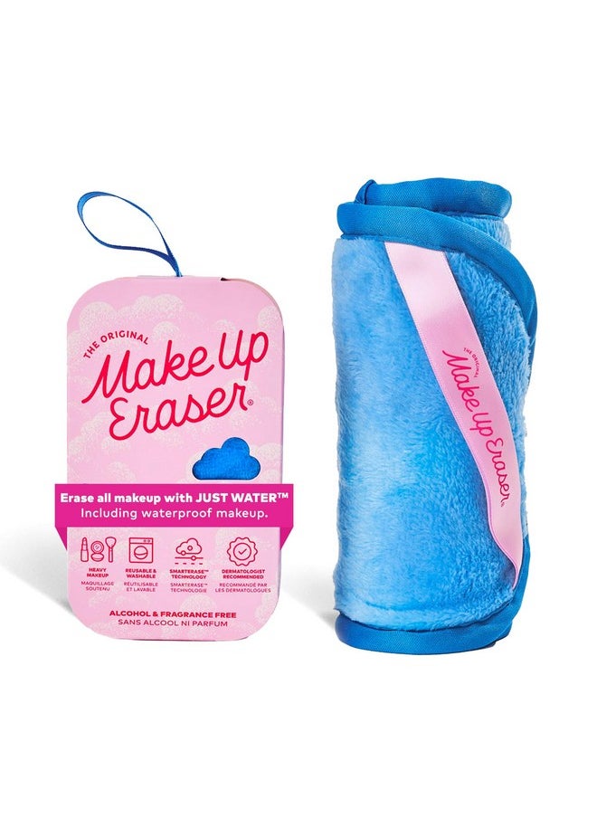 The Original MakeUp Eraser PRO, Effortlessly Remove All Makeup Using Only Water, Including Waterproof Mascara, Eyeliner, Foundation, Lipstick, Sunscreen, and More! Berry Blue, 1ct.
