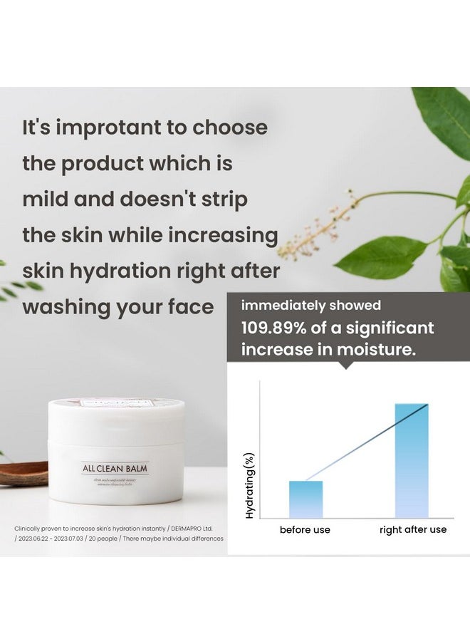 HEIMISH All Clean Balm 4.0fl.oz/120ml - Multi-Purpose Cleansing Balm | Makeup Remover, Face Wash, Pore Care, Blackhead Care, Moisturizer | Natural Aroma Oil, Balm-to-Oil Formula | Korean Skincare