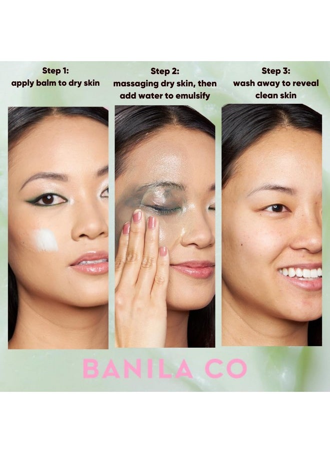 BANILA CO Clean it Zero Pore Clarifying Cleansing Balm - Korean Makeup Remover for Oily/Acne Prone Skin - Vegan & Made with Tea tree oil + 4-Terpineol - 100ml/3.38 fl oz…