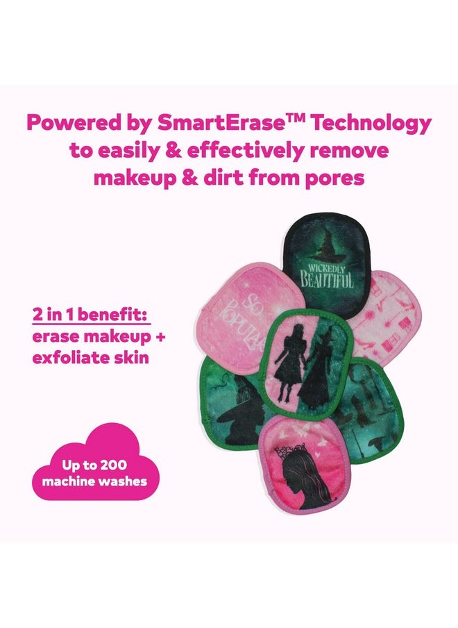 The Original MakeUp Eraser, 7-Day Set, Erase All Makeup With Just Water, Including Waterproof Mascara, Eyeliner, Foundation, Lipstick, Sunscreen, and More! Wicked, 7ct.