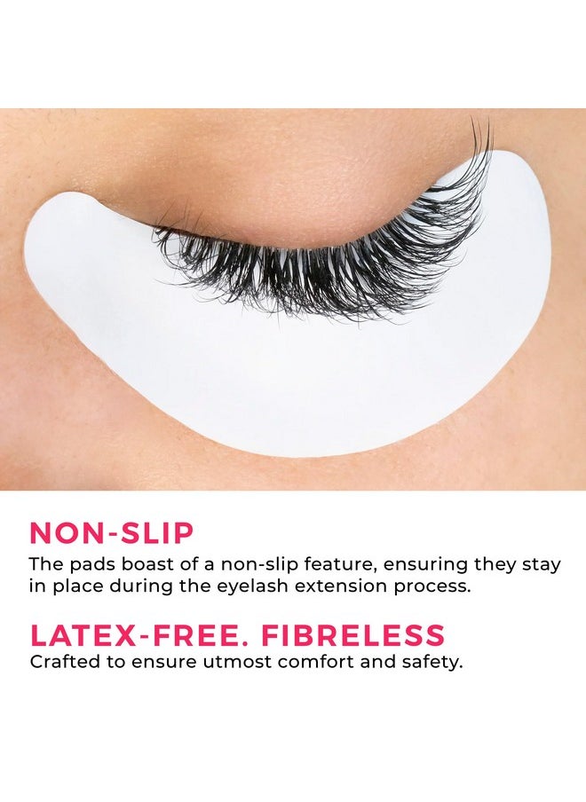 LLBA Biogel Eye Pads For Eyelash Extension | Under Eye Pads Eyelash Extension Supplies | Soft Sticky Pads for Sensitive Skin during Eyelash Perm Lamination, Lash Extensions Remover (10 Pairs, Style 1)