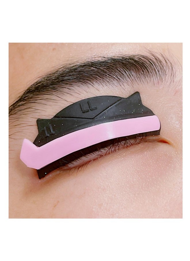 Lash Lift Ribbon Cover Silicone Eyelash Lifting String Covers Perm Lotion Mia Lami Stripe Tape Self Sticky Soft Compensators(Lash Lift & Tint Tool) 4 Pair Ultra Soft Ribbons Press Lashes Firmly