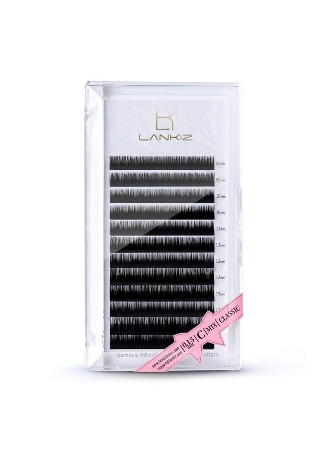 LANKIZ DIY lash Extensions (Class-44, 0.15mm C Curl 8-15mm)
