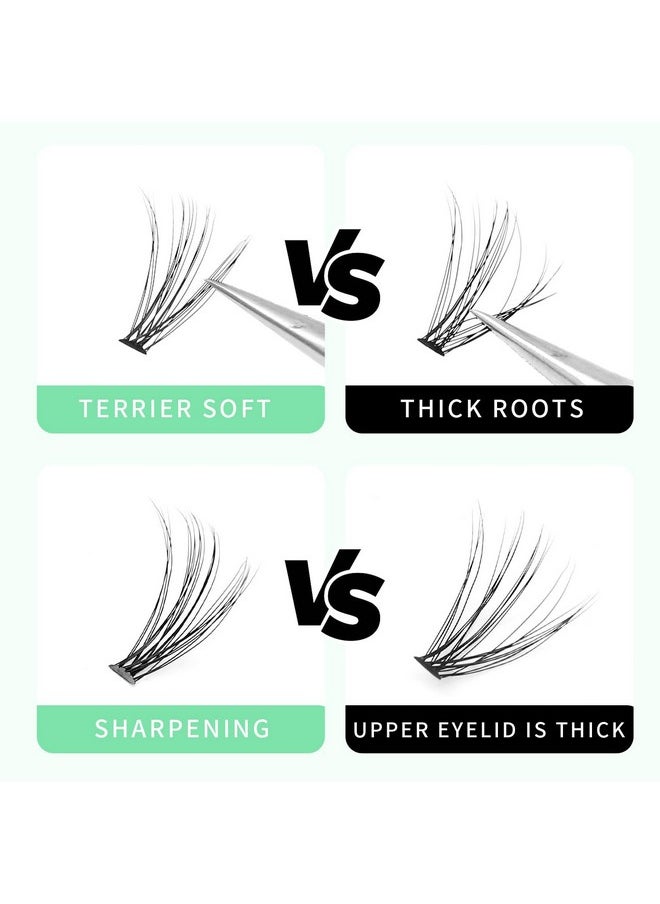 Bodermincer 20D 0.07mm Thickness 8-22mm To Choose Grafting False Eyelashes False Eyelashes Individual Natural Long Mink Fake Eyelashes Extension Handmade Bulk Wholesale (12mm)