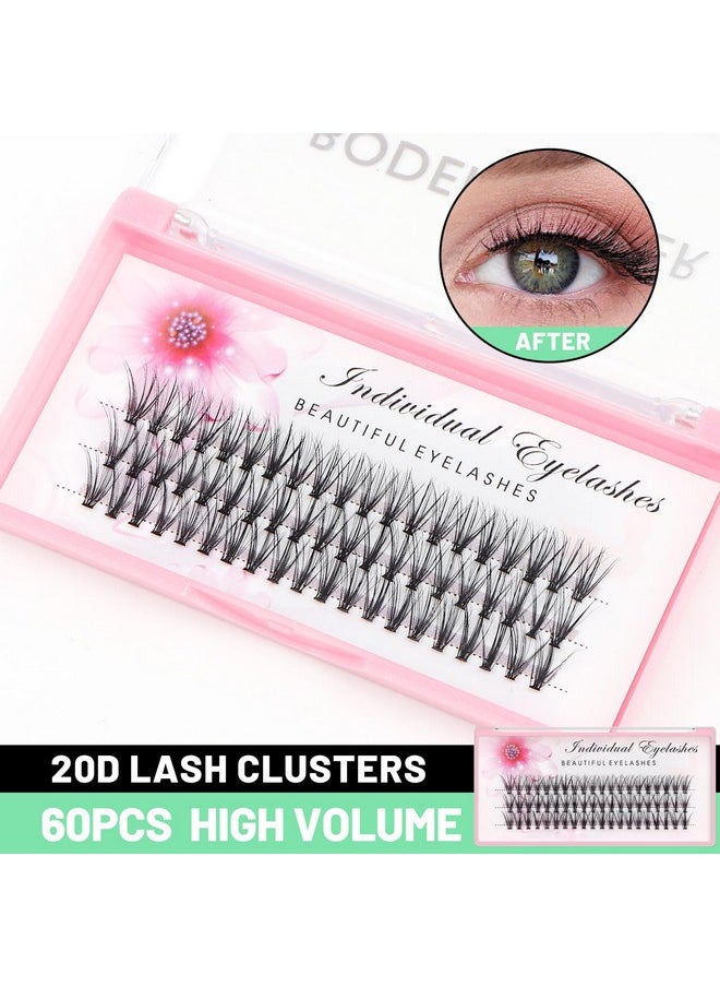 Bodermincer 20D 0.07mm Thickness 8-22mm To Choose Grafting False Eyelashes False Eyelashes Individual Natural Long Mink Fake Eyelashes Extension Handmade Bulk Wholesale (12mm)