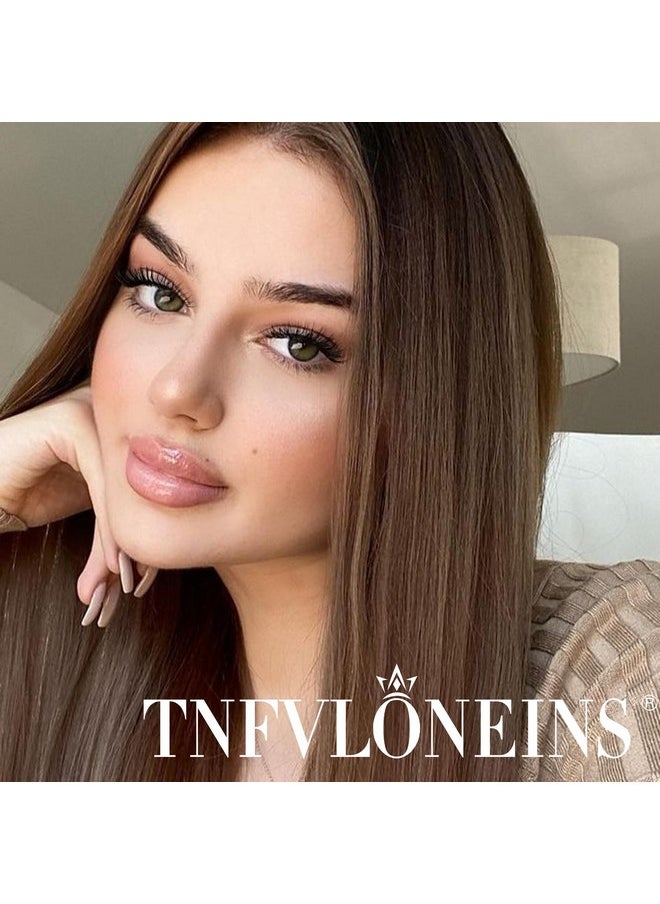 Wispy Lash Extension Kit Natural Lash Clusters 180Pcs Individual Lashes Clusters Kit Natural Eyelash Extension Kit C Curl Cluster Eyelash Extensions with Bond and Seal and Tweezers by TNFVLONEINS