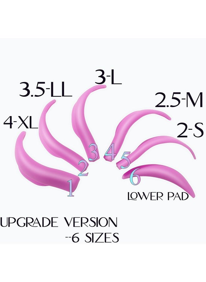 Lash Lift Pad Shield Katya Vinog DIY Eyelash Perming Pads Mega L Curl Perm Rod Roller No Glue Needed On Eyelid Silicone Guard Lifting Eyelashes Up, Lami Lamination Roller Perm Rods Ultra Soft & Light