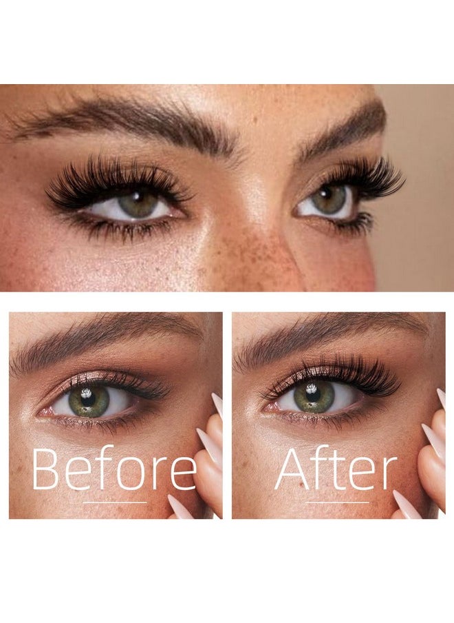 Short Lash Clusters Wispy C Curl Eyelash Clusters 10-12MM Individual Eyelashes Natural Cluster Eyelash Extensions Natural Looking Cluster Lashes by Geeneiya（154PCS, C Curl, 10-12mm)