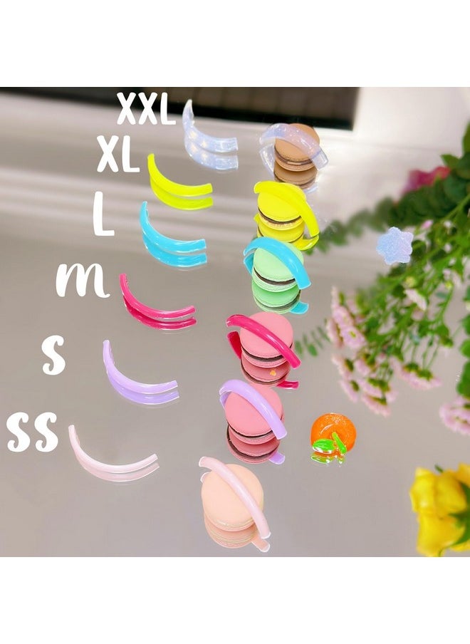 Lash Lift Shield Soft Japanese Moon Perm Rod Natural Lifting Pad Easier Eyelash Perming Rods Neon Lami Lamination Roller Hug Eyelids Well Flat C Curl Lash Lift & Tint Shields Improve Eye Look