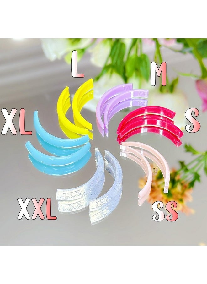 Lash Lift Shield Soft Japanese Moon Perm Rod Natural Lifting Pad Easier Eyelash Perming Rods Neon Lami Lamination Roller Hug Eyelids Well Flat C Curl Lash Lift & Tint Shields Improve Eye Look
