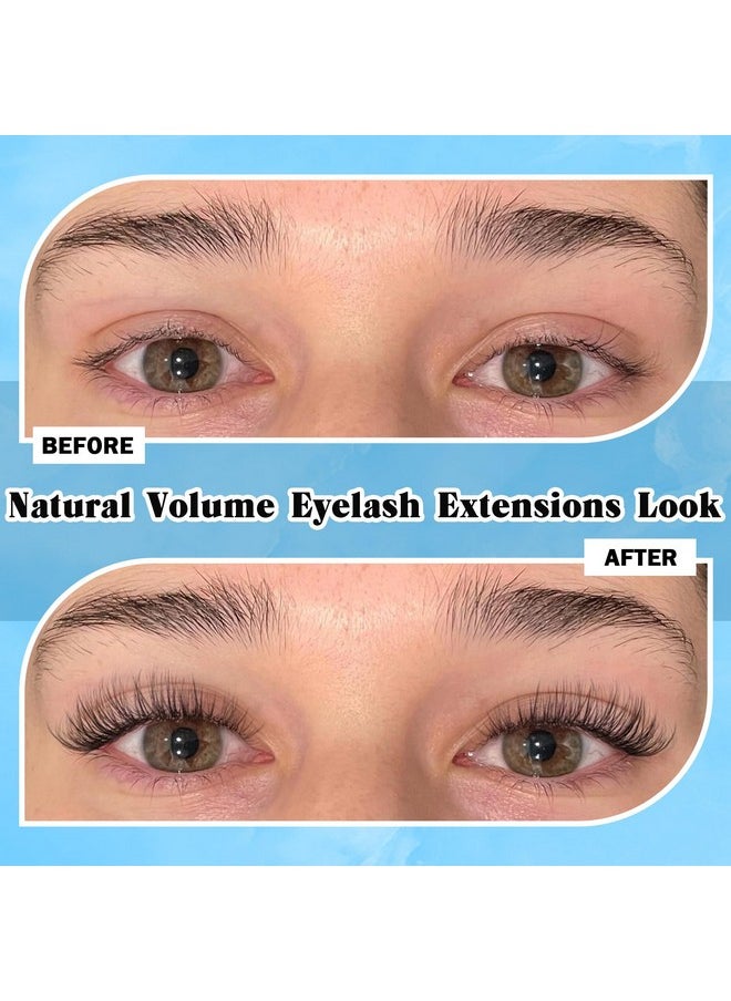 Natural Lash Clusters DIY Eyelash Extension Wispy 144 Pcs Individual Cluster Lashes Extension at Home C Curl 9-11MM Eyelash Cluster Faux Mink False Lashes by Newcally