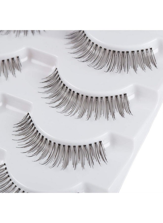 ALICE Lashes 110 Natural Hand Knotted False Eyelashes 5 Pairs Multipack