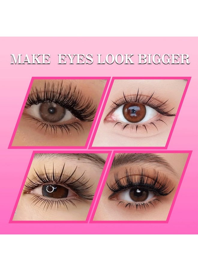 TDANCE Bottom Lash Extension 120 Pcs 0.07mm Thickness Lower Lash Extensions Bottom Lashes B Curl 5-7mm Mixed Under Bottom Lashes (0.07-B,5-7 mm)