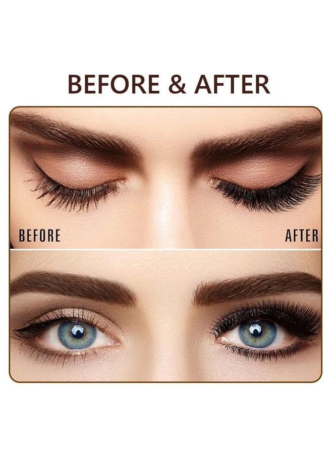 Magnetic Eyelashes with Applicator Reusable Magnetic Lashes No Glue Needed Magnetic Eyelashes without Eyeliner Cat Eye Natural Look Magnetic Lashes kit Windproof & Waterproof All-Day Comfortable