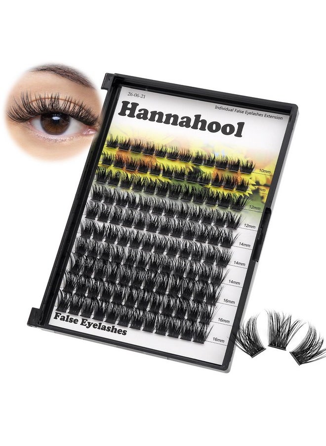 Large Pack,DIY Eye Lashes Extensions 120pcs Wide Stem Cluster Eyelashes Mixed 10-12-14-16mm/14-16-18mm/12-14-16mm Individual False Eyelashes Dramatic Look (mixed 10-12-14-16mm)