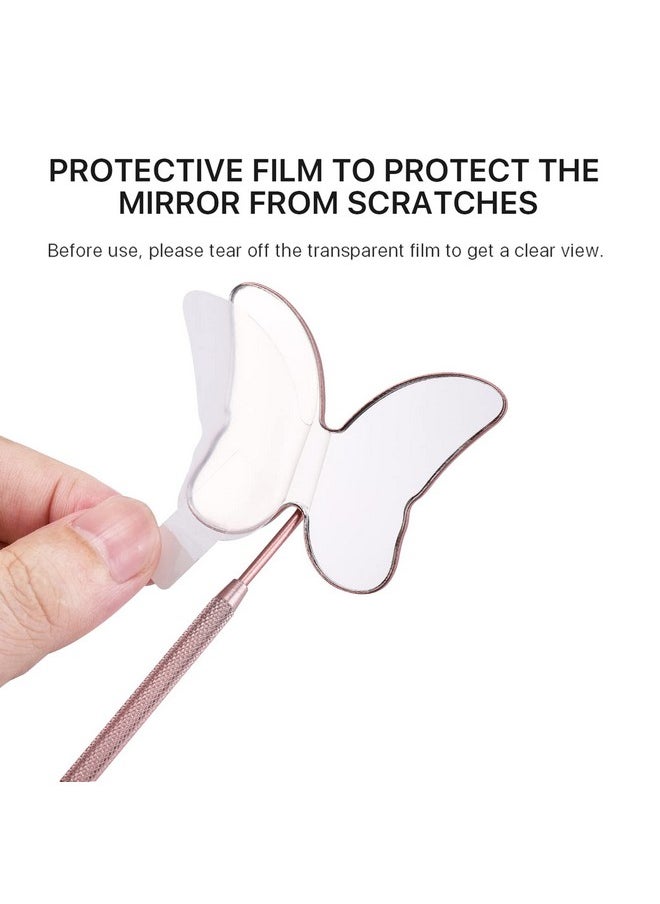 Miuffue Butterfly Lash Mirror, 2.5