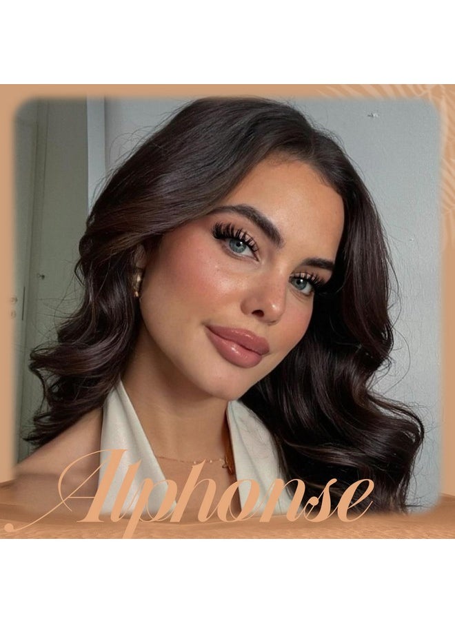 Fluffy Lash Clusters 5D Volume Lashes Clusters 10-16mm Cluster Eyelash Extensions Wispy DIY Individual Lashes Extension Soft False Eyelashes Clusters by ALPHONSE