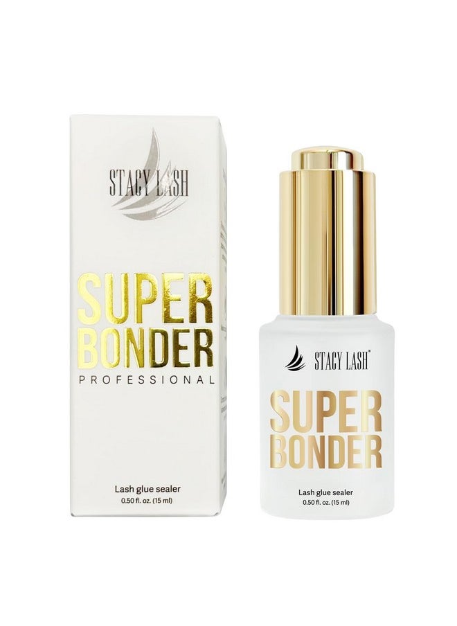 Super Bonder for Lash Extensions by Stacy Lash/Locks Eyelash Glue Fumes/Lash Extension Primer Complement/Lash Bonder for Mink Individual Lashes/Eyelash Extension Supplies