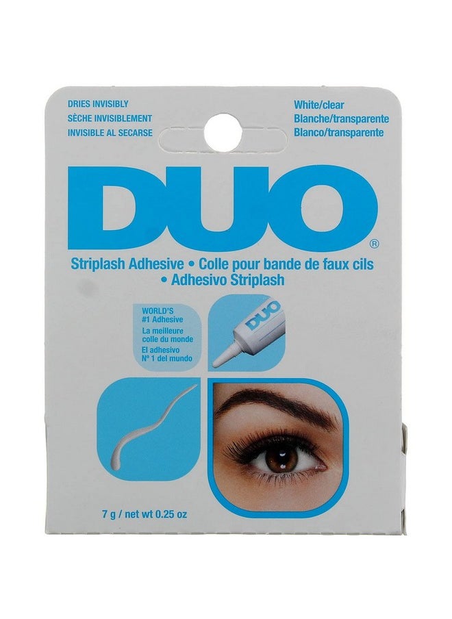 Duo Eyelash Adhesive 0.25oz White/Clear (3 Pack)