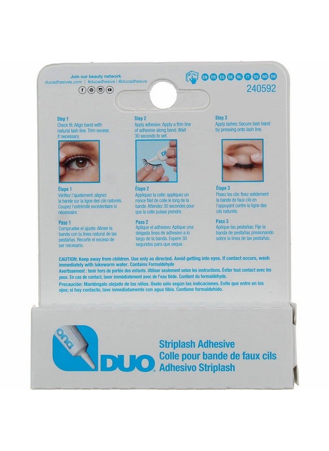 Duo Eyelash Adhesive 0.25oz White/Clear (3 Pack)