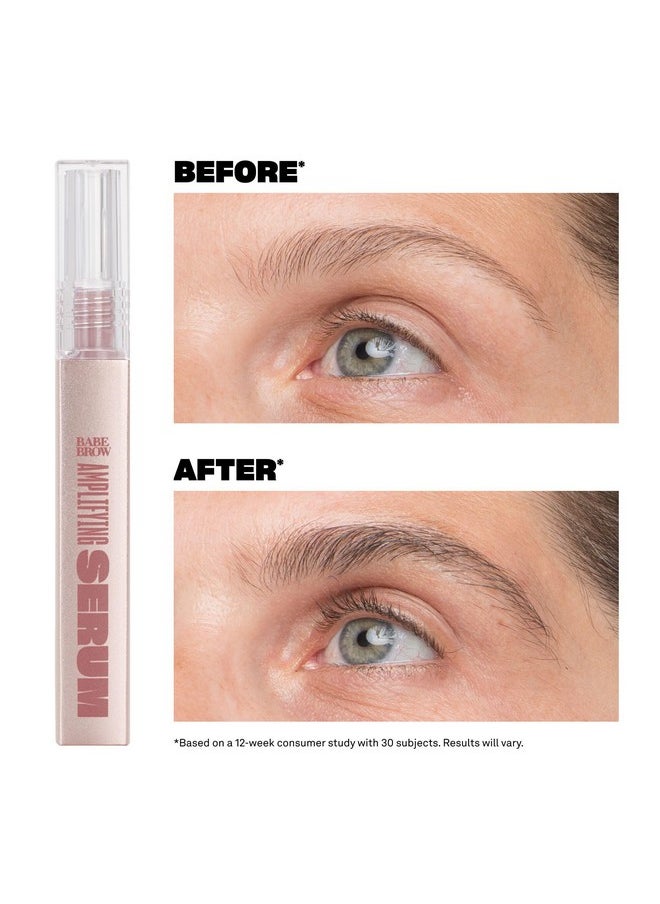 Babe Original Brow Serum For Thicker Looking Eyebrows - Brow Serum with Peptides, Castor Oil, Biotin, Repairing Amino Acids | 3mL size