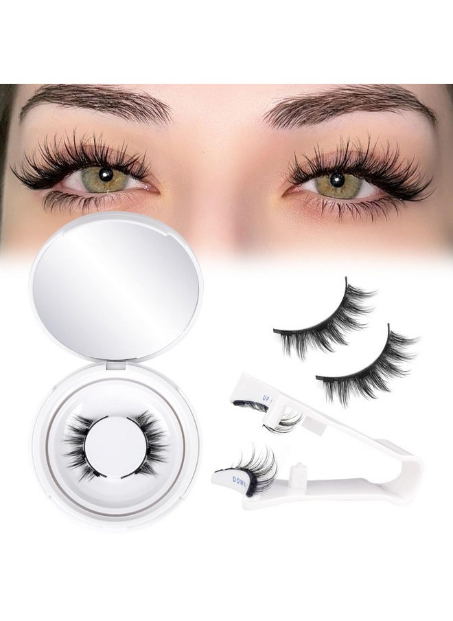 Magnetic Eyelashes with Applicator Reusable Magnetic Lashes without Eyeliner Natural Anime No Glue Needed Magnetic Lashes Manga Magnetic Eyelashes Kit by ALICE