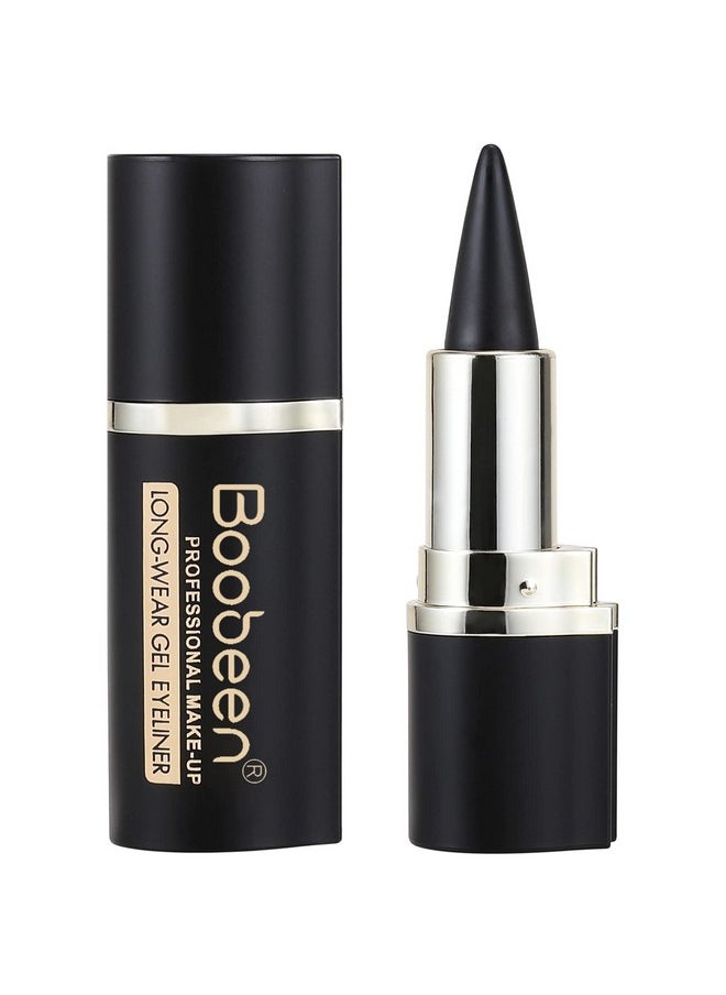 Boobeen Eyeliner Pencil - Black Eyeliner Pen Gel - Quick Drying Formula Eye Liner - Waterproof Smudge-proof All Day Eyeliner Makeup - Long Lasting Create Statement Eye Look