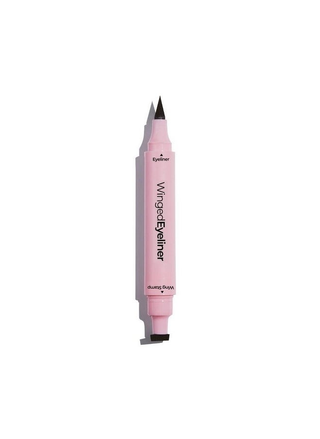 MCoBeauty Winged Eyeliner Stamp, Dual-Ended Winged Eyeliner Stamp and Liquid Liner, Smudge and Water-Resistant, Vegan, Cruelty Free Cosmetics
