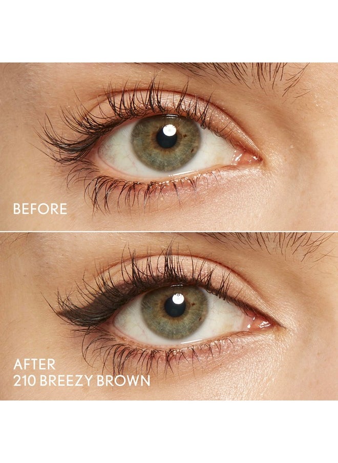 COVERGIRL Perfect Point Plus Lashline, Breezy Brown, Micro Eye Pencil, Ultra-Precise 1.5 Millimeter Tip, Creamy Gel Formula, Clean & Vegan, Talc-Free, Waterproof, 0.002oz
