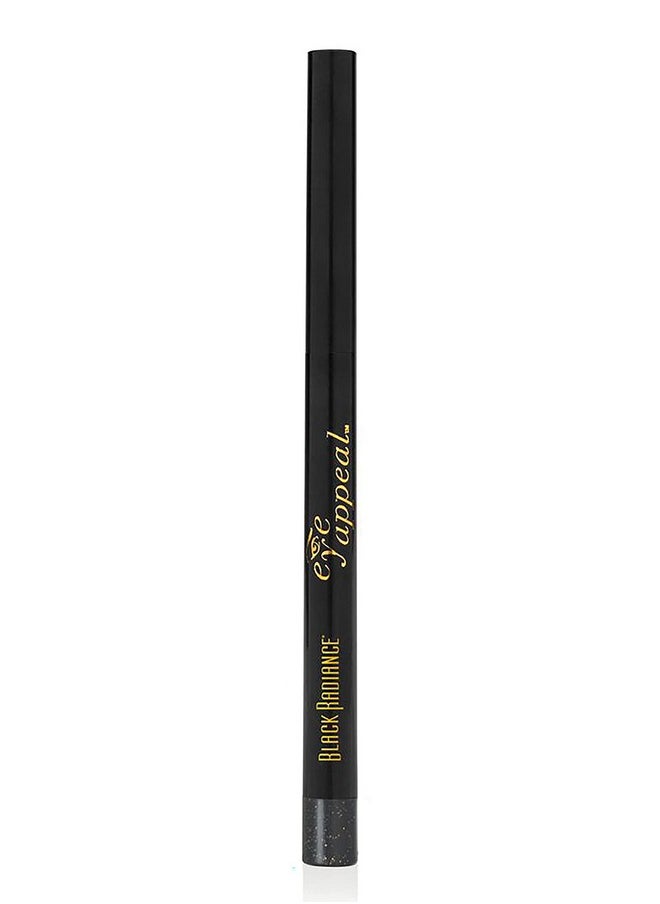 Black Radiance Eye Appeal Eyeliner Pencil Retractable, Sparkling Black, 0.008 Ounce