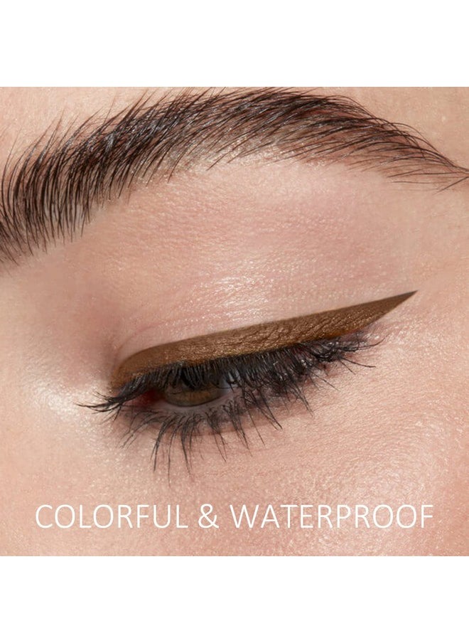 Boobeen Liquid Eyeliner Pen, Matte Eye Liner with Precision Tip, Long Lasting Eyeliner Pencil for Bold Eye Makeup, Glides on Smoothly