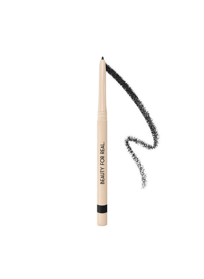 Beauty For Real I-Line 24-7 Eyeliner, Black Magic - Black Matte - Long-Wearing, Waterproof Gel Formula - Safe for Sensitive Eyes & Contact Lens Wearers - 0.01 oz