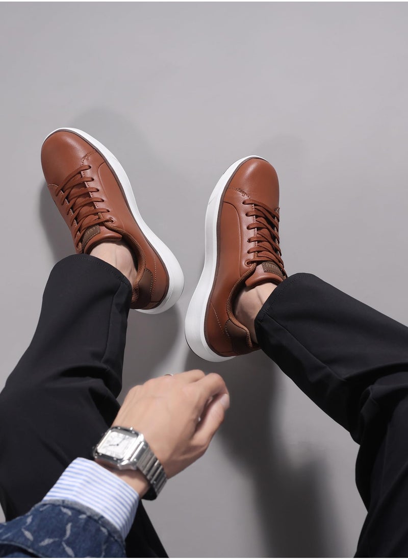 Mens Casual Shoes Fashion Dress Sneakers Lightweight Comfortable Lace-up Shoes