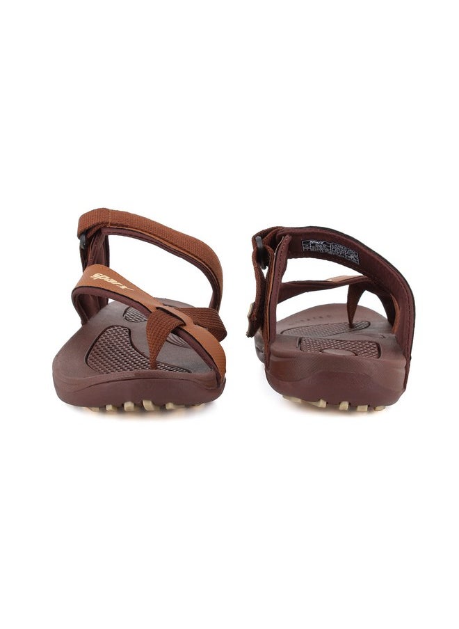 Sparx mens SFG 57 | Latest, Daily Use, Stylish Floaters | Tan Sport Sandal - 6 UK (SFG 57)