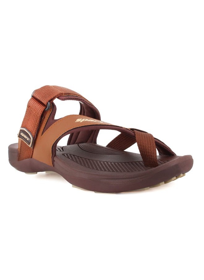 Sparx mens SFG 57 | Latest, Daily Use, Stylish Floaters | Tan Sport Sandal - 6 UK (SFG 57)