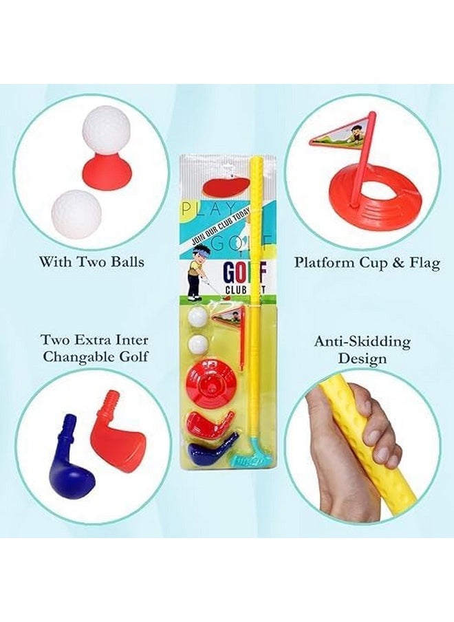 Prime Mini Kids Playing Golf Set Sports Gaming Set for Early Education for Kids (Golf Set)
