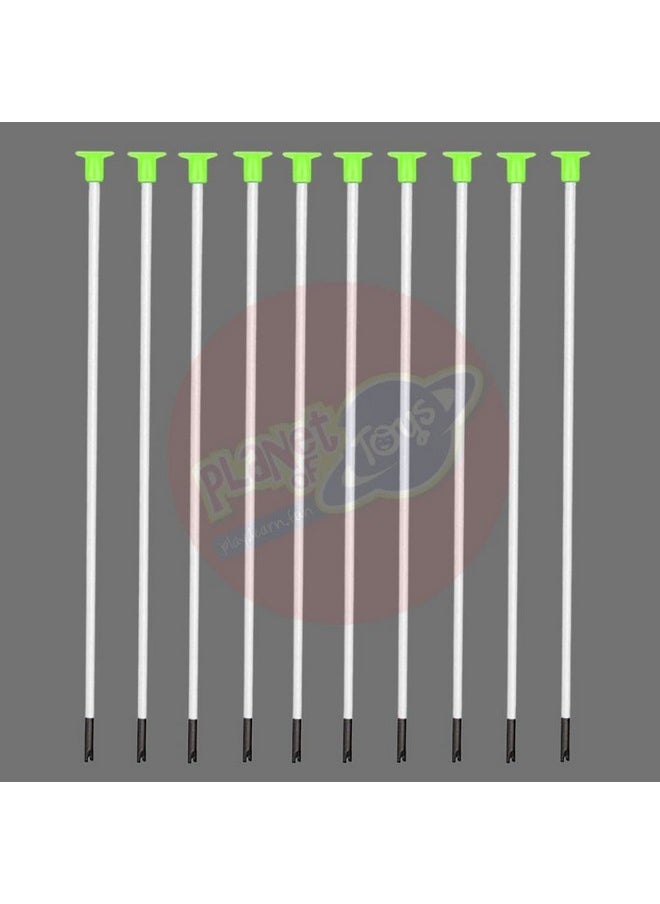 Planet Of Toys Archery Set for Kids Bow and Arrow Toys for Boys | Outdoor Bow Arrow Dhanush Baan Target Game for Kids (Green Arrow)