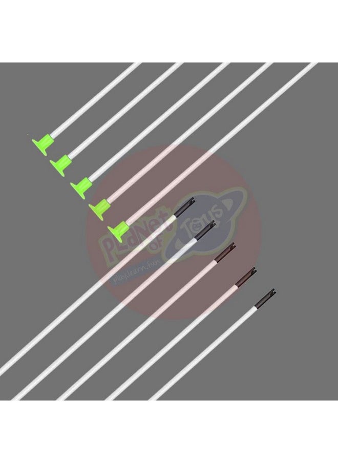 Planet Of Toys Archery Set for Kids Bow and Arrow Toys for Boys | Outdoor Bow Arrow Dhanush Baan Target Game for Kids (Green Arrow)