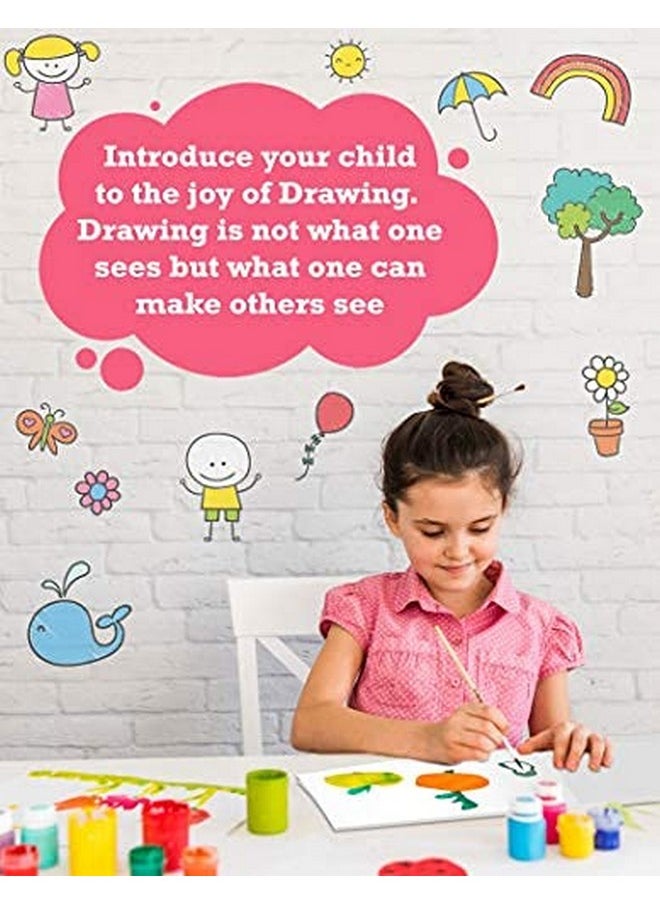 WOODSNIPE Drawing for Kids | 3A Size Drawing Books | 36 White Blank Drawing Pages | Sketch Books for Drawing, Colouring and Painting | Set of 5 Art Sketchbooks
