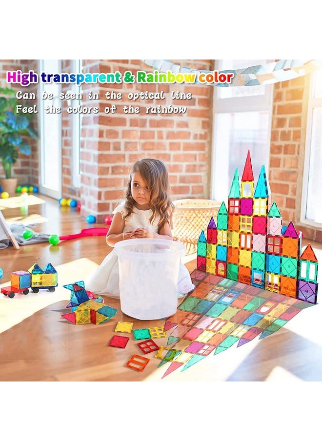 SOFTIES Magnet Kids Toys 60 Pcs, Magnetic Building Blocks, Toys for Kids, Constructing and Learning Builder Educational Kids Magnetic Blocks Game