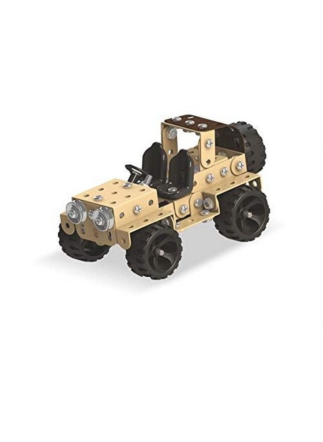 MECHANIX Safari Series, 155 Pieces in The Game, Can Make 5 Different Safari Cars Models, Made in India Game, for 8+ Years of Kids, Multicolor