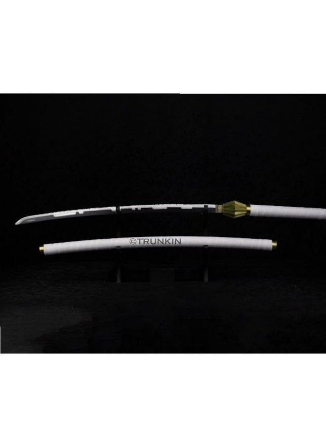 Trunkin 12 Years & More Katana For Cosplay Life Size Replica Wooden Toy Anime Accessory Toy Collectible | Wooden Sword (Kenpachi Zaraki)