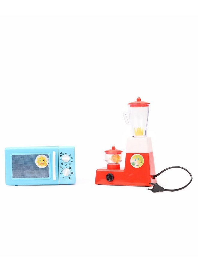 Ratna's 2 in 1 Combo Mixer and Oven Kids Toy appliances. Let Your Child Play with The Toy appliances and Enjoy. (Assorted Colours)