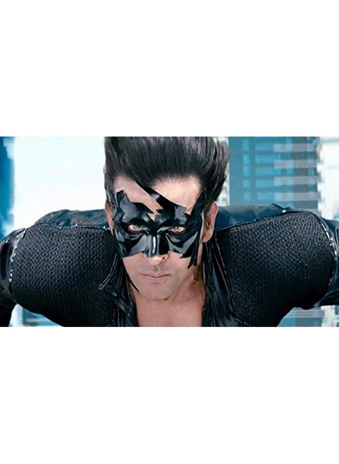 Kaku Fancy Dresses Indian Superhero Krish Face Mask for Kids/Party Prop/Superhero Eyemask - Pack of 1