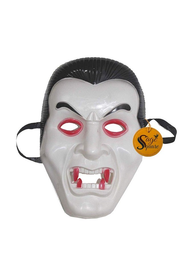 Sage Square Vampire Comic FACE MASK Fawkes Mask Anonymous Edition Face-Mask Perfect Fit Cosplay Holi Halloween Function Party (Pack of 1)