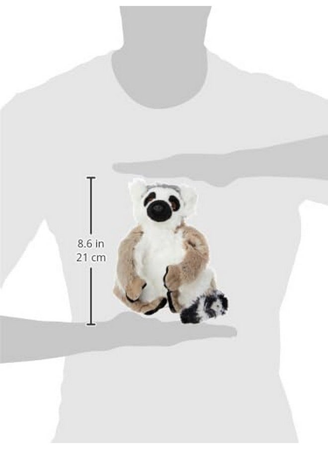 Wild Republic Ring Tailed Lemur Plush, Stuffed Animal, Plush Toy, Kids Gifts, Cuddlekins, 8 Inches