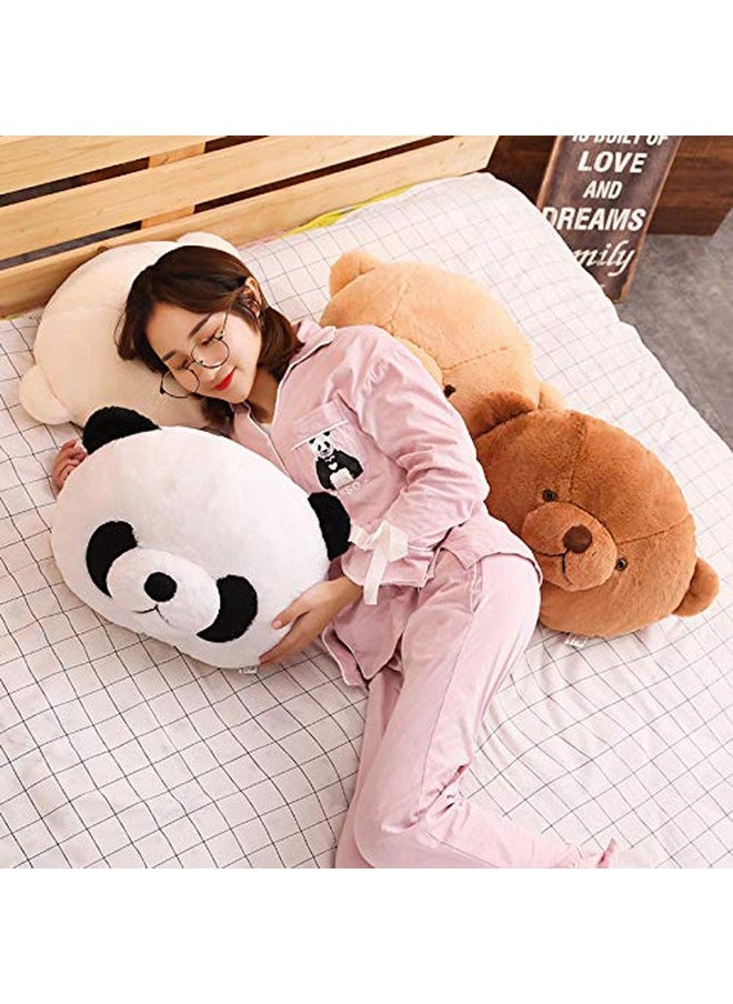 CLICK4DEAL Softness Long Soft Lovable hugable Cute Giant Life Size Pillow (Head Pillow, Panda)