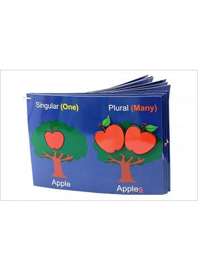 NerdNerdy Plural Hands On Booklet/Plural Flash Cards/Language Therapy Toys/English kit/Picture Cards for Kids Speech Therapy