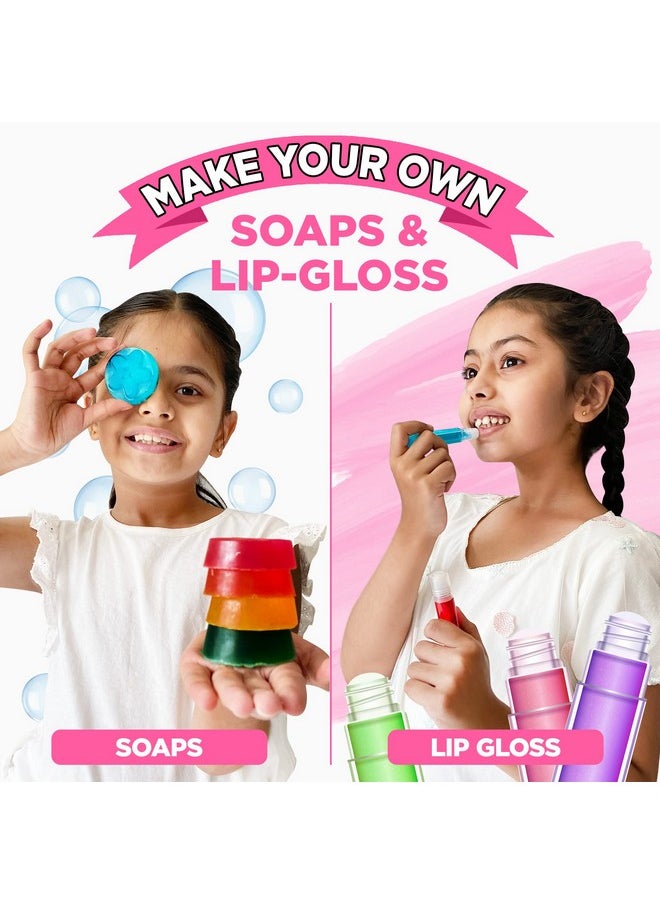 Einstein Box Ultimate Spa Science Kit for for Boys & Girls Aged 6-8-12-14| Birthday Gift Ideas, Lip Gloss Making kit | STEM Projects for 6,7,8,9,10,11,12,13,14 Year Olds | Gift Ideas for Girls |